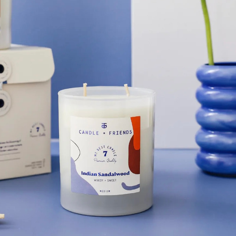 Candle+Friends - No.7 Indian Sandalwood Medium