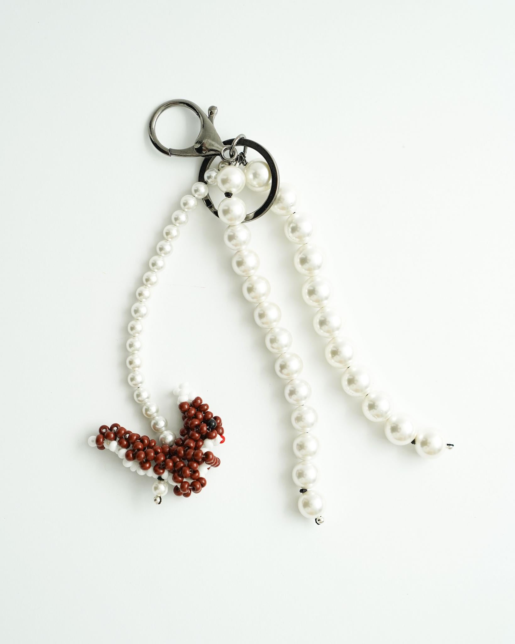 Mikita Kunitsky - Majorica + Squirrel Key-Ring