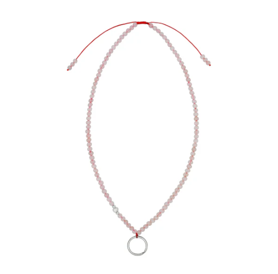 Mikita Kunitsky - Pink Quartz Brillenkette