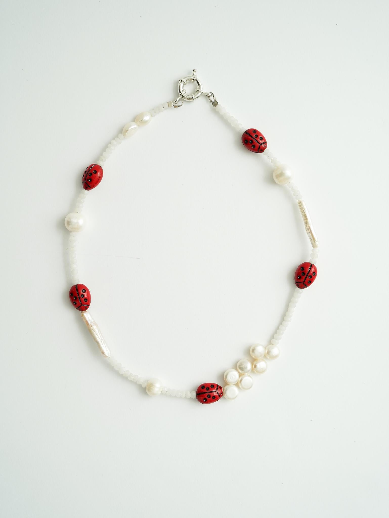 Mikita Kunitsky - Ladybugs Necklace