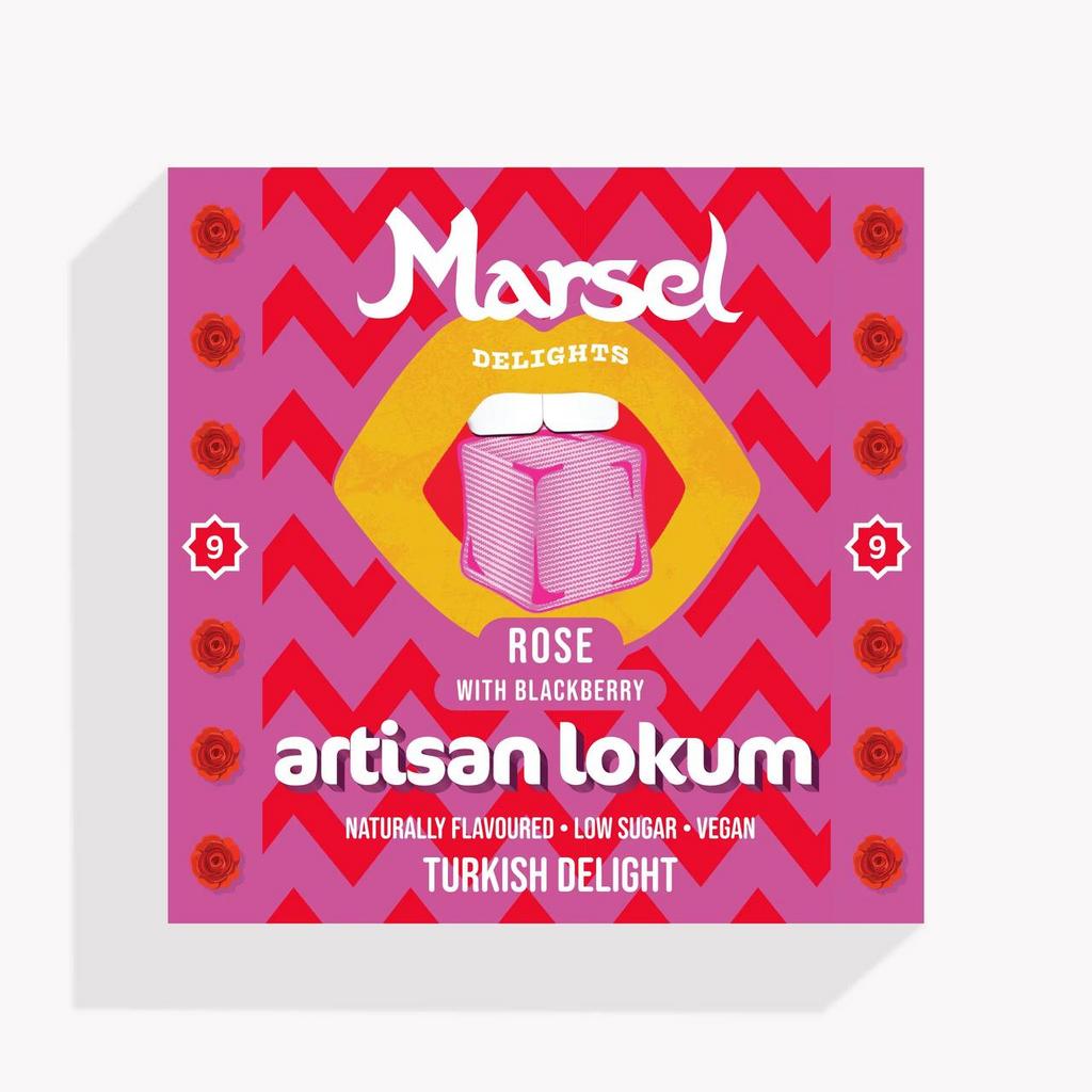 Marsel artisan lokum - Rose with blackberries