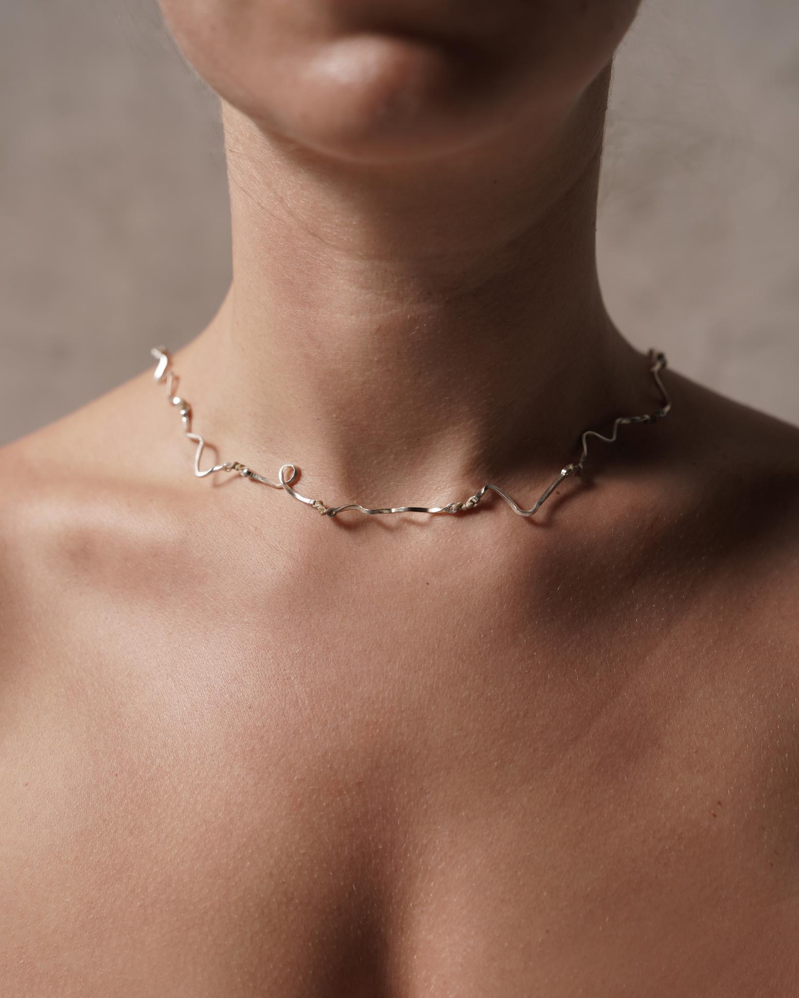 Molto jewelry necklace silver