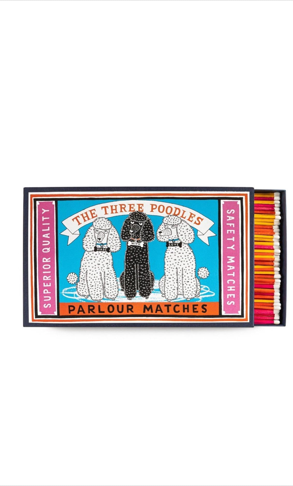 Giant Matches - The Three Poodles