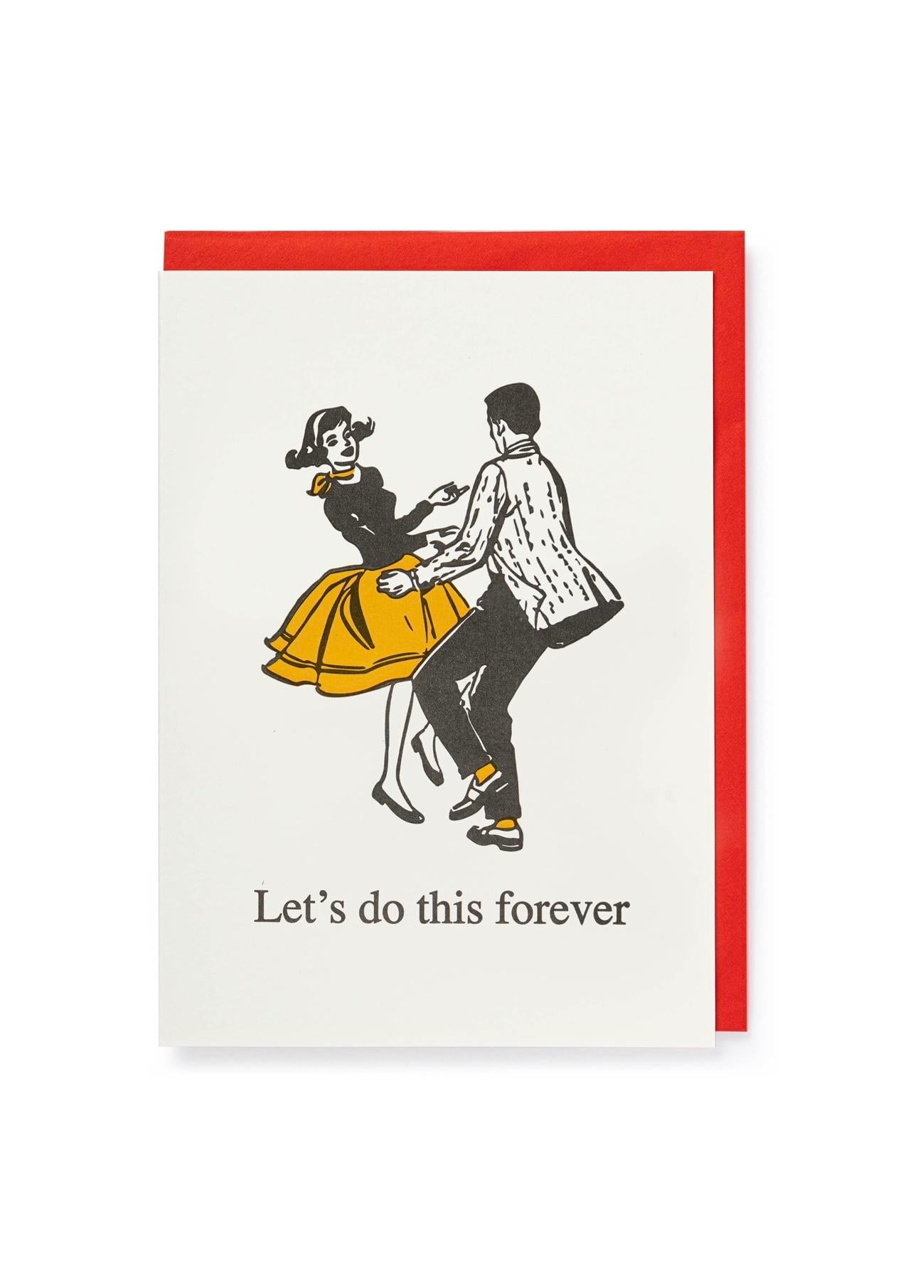 Postcard - Let's Do This Forever