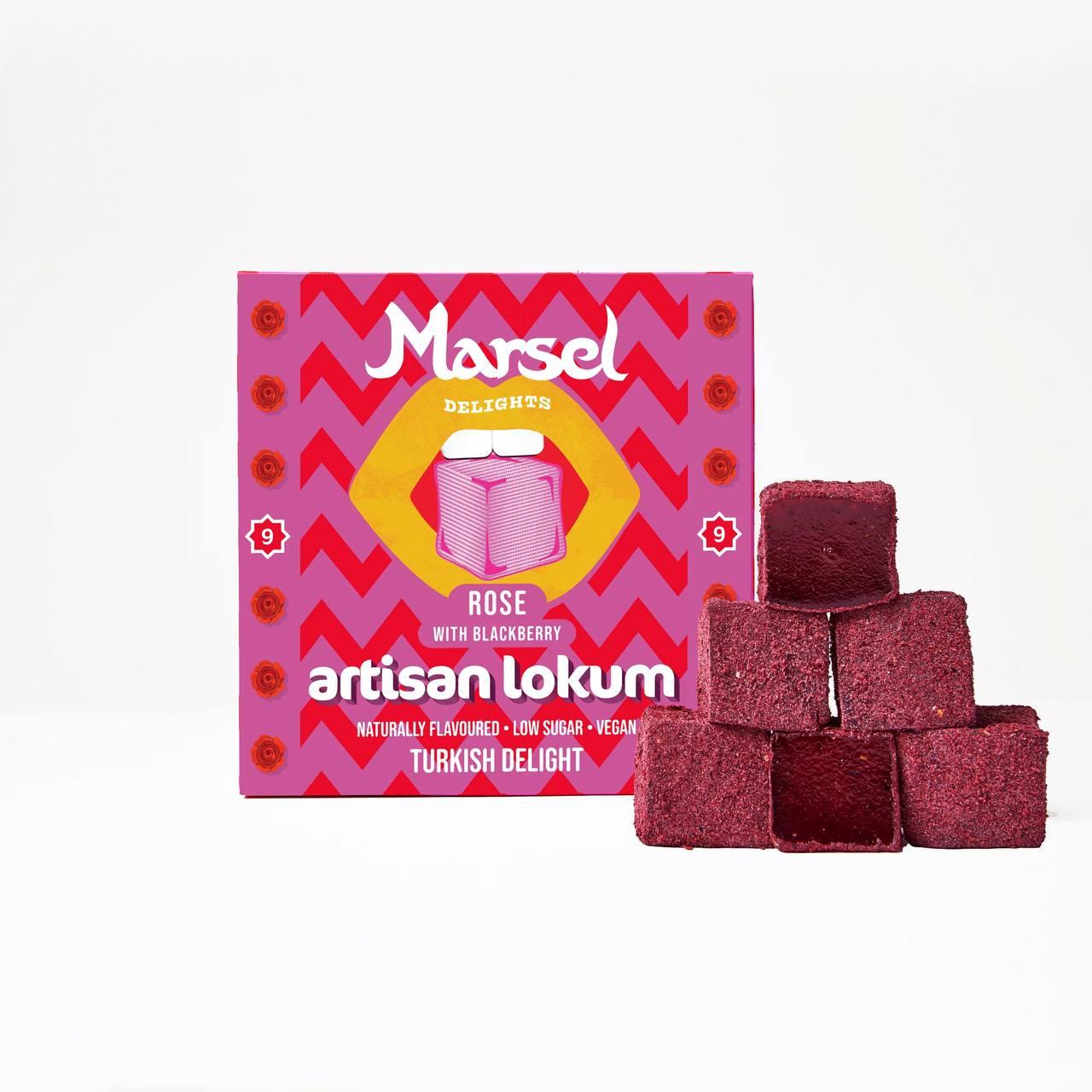 Marsel artisan lokum - Rose with blackberries