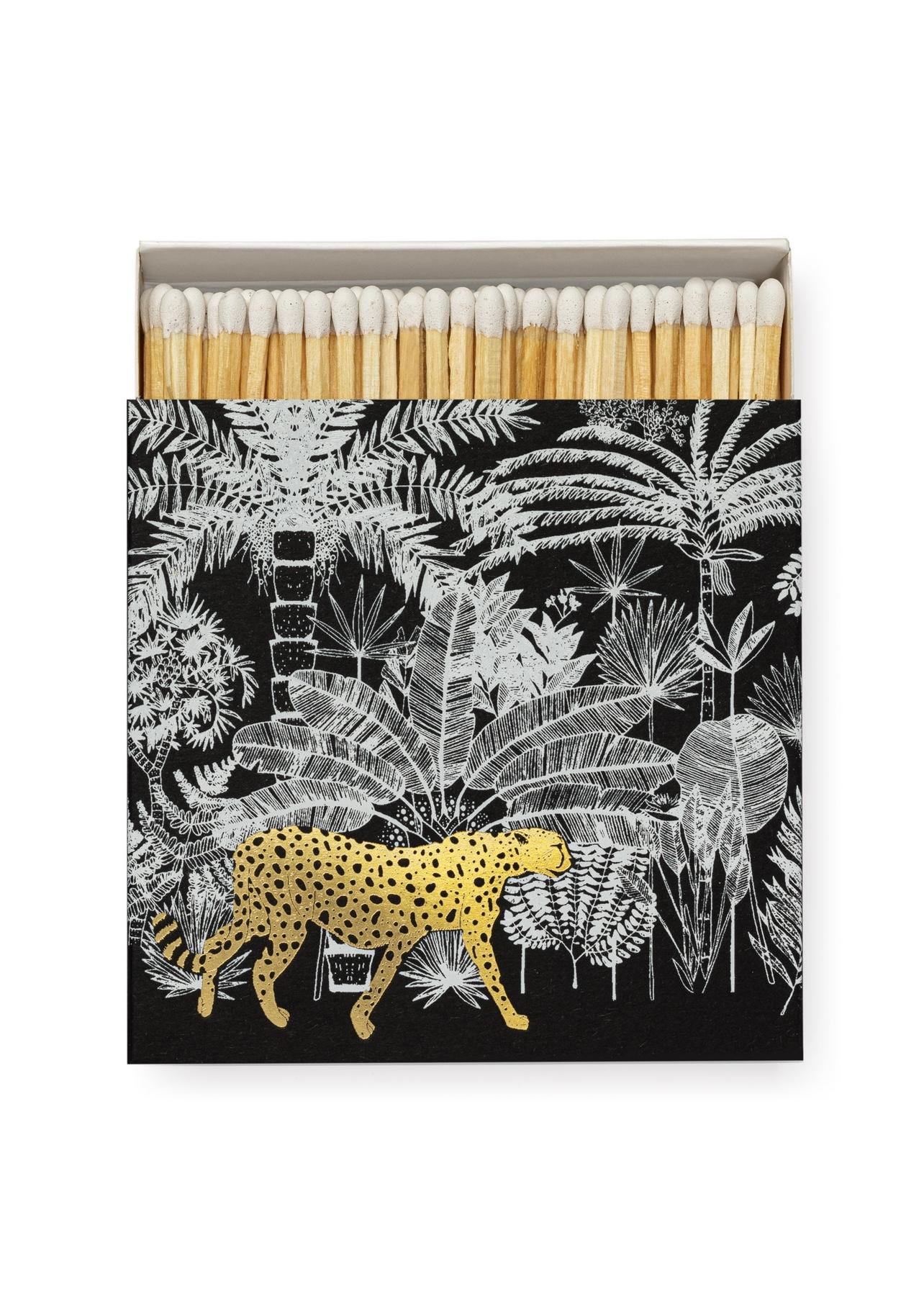 Matches - Cheetah in Jungle Black