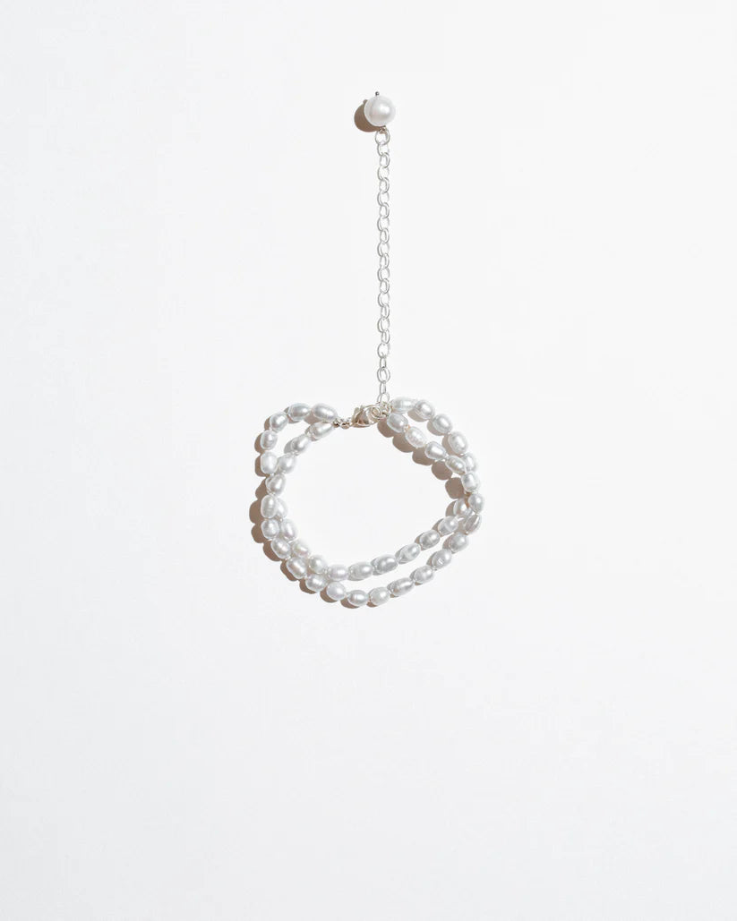 Mikita Kunitsky - Double Pearl Anklet